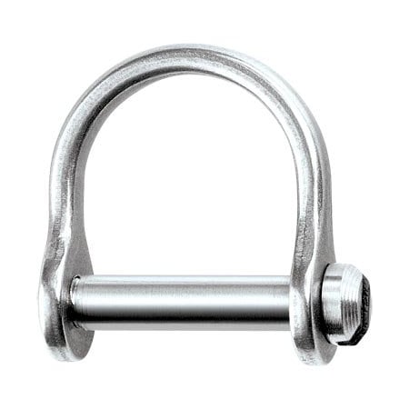Shackle,Wide D,Slotted Pin,1/8